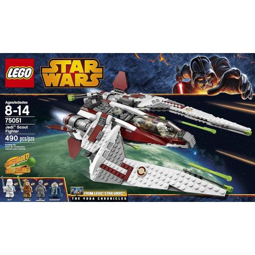 스타워즈 LEGO Star Wars 75051 Jedi Scout Fighter Building Toy (Discontinued by manufacturer)