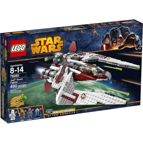 스타워즈 LEGO Star Wars 75051 Jedi Scout Fighter Building Toy (Discontinued by manufacturer)