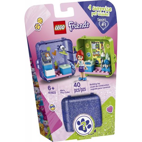  LEGO Friends Mia’s Play Cube 41403 Building Kit, Playset Includes Collectible Mini-Doll, for Imaginative Play, New 2020 (40 Pieces)