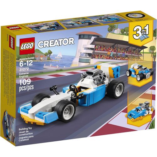  LEGO Creator 3in1 Extreme Engines 31072 Building Kit (109 Pieces) (Discontinued by Manufacturer)