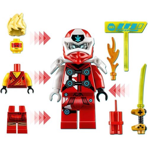  LEGO NINJAGO Kai Avatar - Arcade Pod 71714 Mini Arcade Machine Building Kit, New 2020 (49 Pieces)