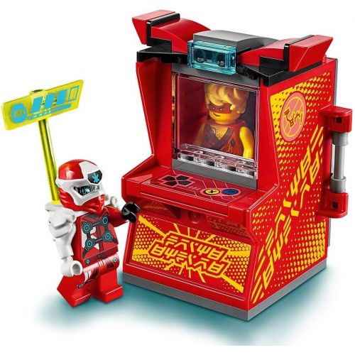  LEGO NINJAGO Kai Avatar - Arcade Pod 71714 Mini Arcade Machine Building Kit, New 2020 (49 Pieces)