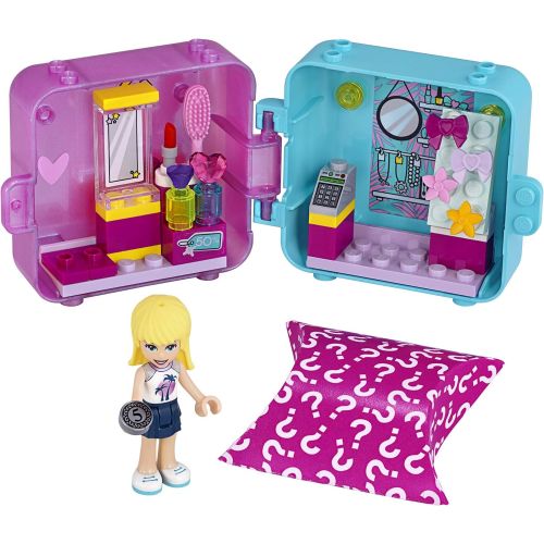  LEGO Friends Stephanie’s Shopping Play Cube 41406 Building Kit, Mini-Doll Set That Promotes Creative Play, New 2020 (44 Pieces)