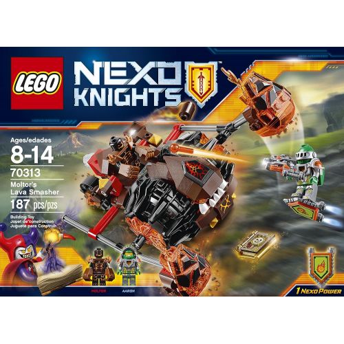  LEGO NexoKnights Moltor’s Lava Smasher 70313
