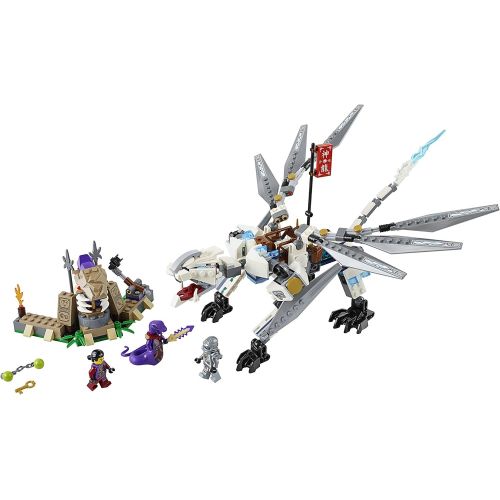  LEGO Ninjago Titanium Dragon Toy (Discontinued by manufacturer)