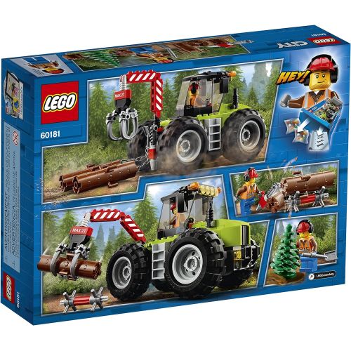  LEGO City Forest Tractor 60181 Building Kit (174 Pieces) (Discontinued by Manufacturer)