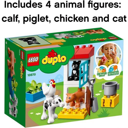  LEGO DUPLO Town Farm Animals 10870 Building Blocks (16 Pieces)