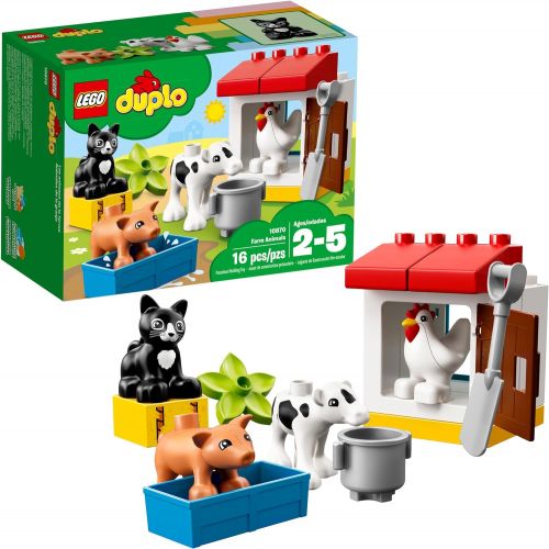  LEGO DUPLO Town Farm Animals 10870 Building Blocks (16 Pieces)