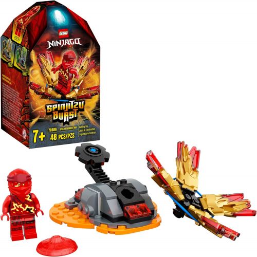  LEGO NINJAGO Spinjitzu Burst - Kai 70686 NINJAGO Accessory Set Building Kit Featuring Ninja Minifigure, New 2020 (48 Pieces)