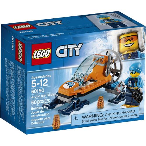  LEGO City Arctic Ice Glider 60190 Building Kit (50 Pieces) (Discontinued by Manufacturer)