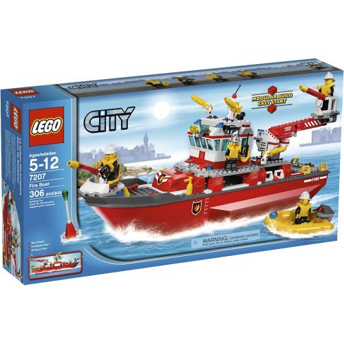  LEGO City Fire Ship (7207)