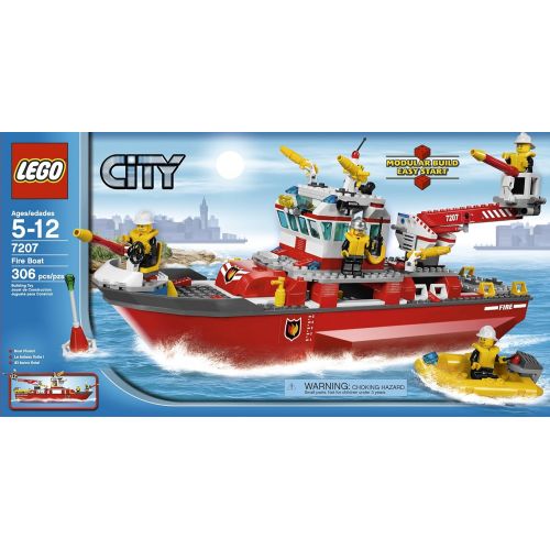  LEGO City Fire Ship (7207)