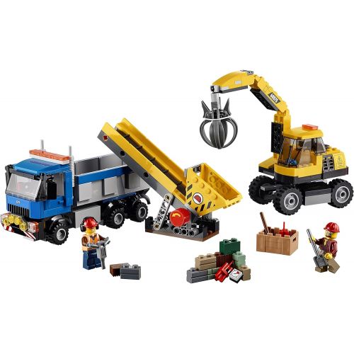  LEGO City Demolition Excavator and Truck