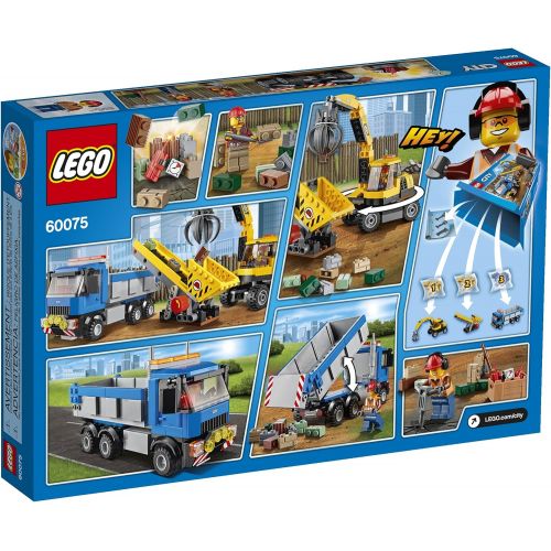  LEGO City Demolition Excavator and Truck
