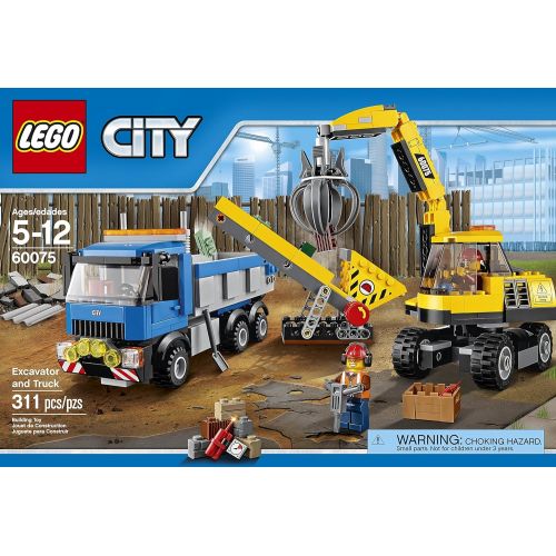  LEGO City Demolition Excavator and Truck