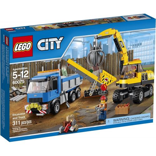  LEGO City Demolition Excavator and Truck