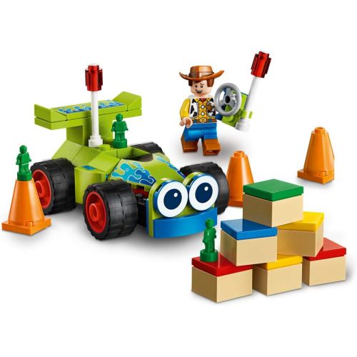  LEGO | Disney Pixar’s Toy Story 4 Woody & RC 10766 Building Kit (69 Pieces)