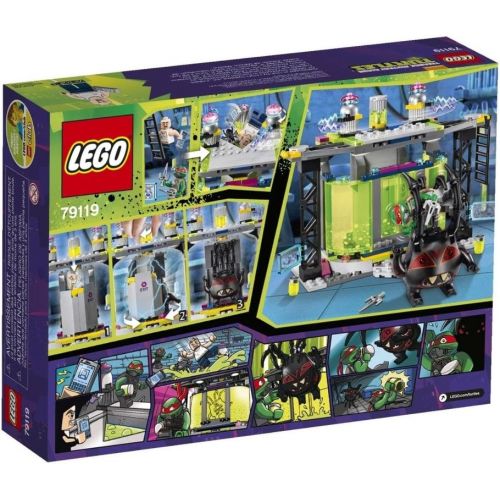  LEGO Ninja Turtles 79119 Mutation Chamber Unleashed Building Set