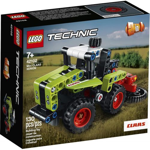  LEGO Technic Mini CLAAS XERION 42102 Toy Tractor Building Kit, New 2020 (130 pieces)