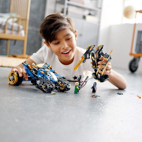  LEGO NINJAGO Legacy Thunder Raider 71699 Ninja Mech Adventure Toy Building Kit, New 2020 (576 Pieces)