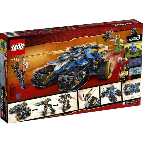  LEGO NINJAGO Legacy Thunder Raider 71699 Ninja Mech Adventure Toy Building Kit, New 2020 (576 Pieces)