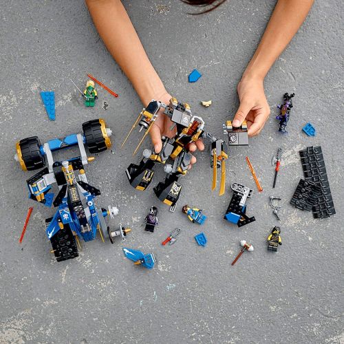  LEGO NINJAGO Legacy Thunder Raider 71699 Ninja Mech Adventure Toy Building Kit, New 2020 (576 Pieces)