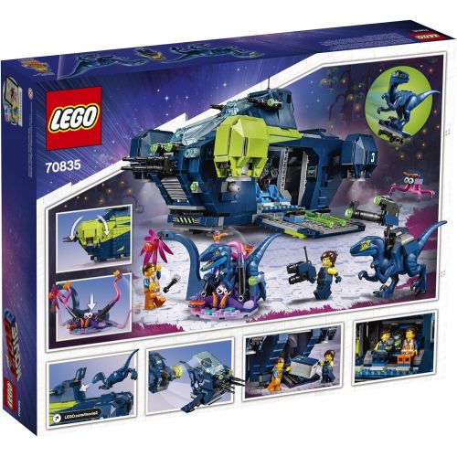  LEGO THE LEGO MOVIE 2 Rex’s Rexplorer! 70835 Building Kit, Spaceship Toy with Dinosaur Figures (1172 Pieces) (Discontinued by Manufacturer)