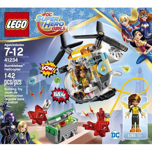  LEGO DC Super Hero Girls Bumblebee Helicopter 41234 DC Collectible