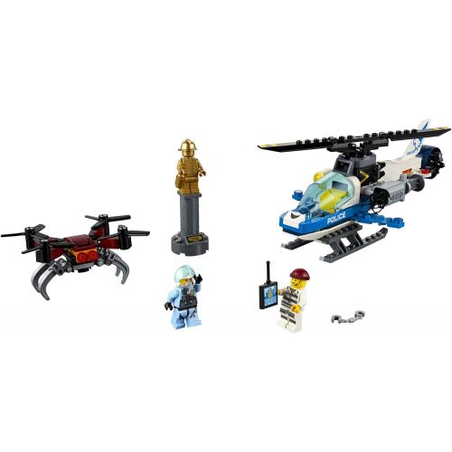  LEGO City Sky Police Drone Chase 60207 Building Kit (192 Pieces)