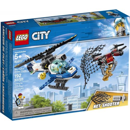  LEGO City Sky Police Drone Chase 60207 Building Kit (192 Pieces)