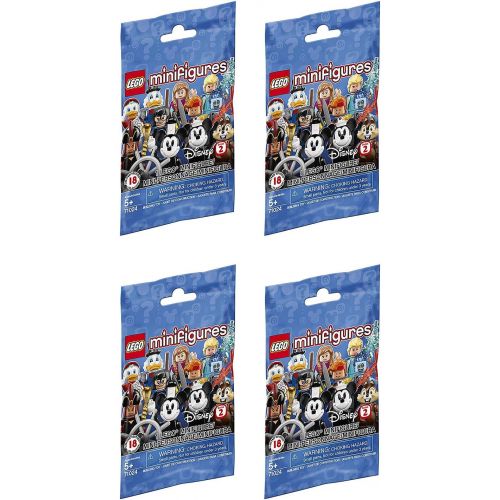  LEGO Minifigures - Disney Series 2 - Random Bag of 4 (71024)