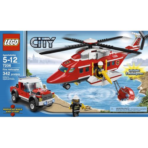  LEGO City Fire Helicopter (7206)