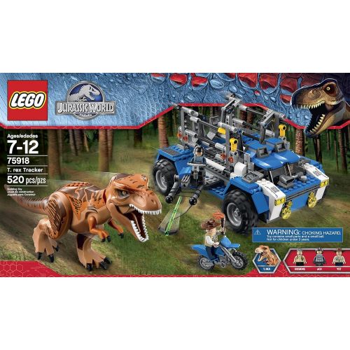  LEGO Jurassic World T. Rex Tracker 75918 Building Kit