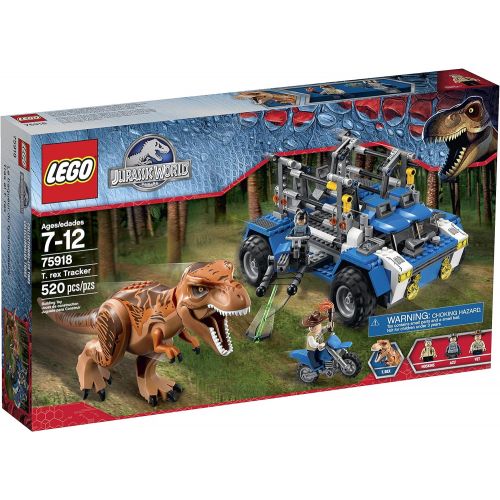  LEGO Jurassic World T. Rex Tracker 75918 Building Kit