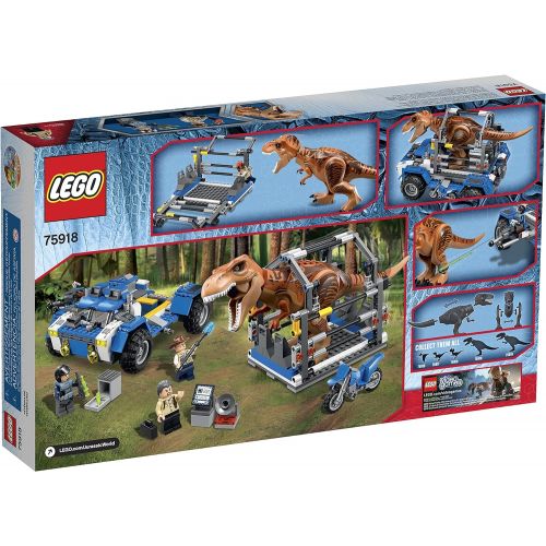  LEGO Jurassic World T. Rex Tracker 75918 Building Kit