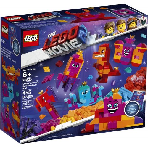  LEGO The LEGO Movie 2 Queen Watevra’s Build Whatever Box! 70825 Pretend Play Toy and Creative Building Kit for Girls and Boys (455 Pieces) (Discontinued by Manufacturer)