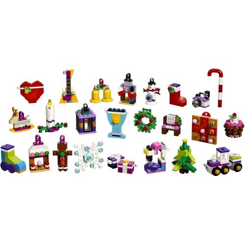  LEGO Friends Advent Calendar 41353, New 2018 Edition, Small Building Toys, Christmas Countdown Calendar for Kids (500 Pieces)