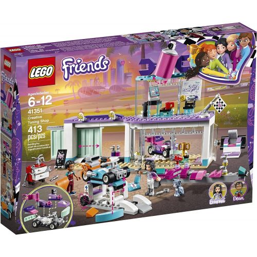  LEGO Friends Creative Tuning Shop 41351 Building Kit (413 Piece) (Discontinued by Manufacturer)