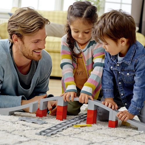  LEGO DUPLO Train Bridge and Tracks 10872 Building Blocks (26 Pieces)