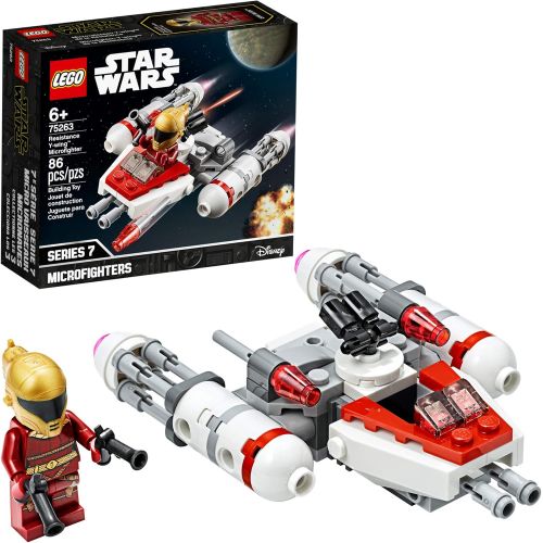  LEGO Star Wars Resistance Y-Wing Microfighter 75263 Cool Toy Building Kit for Kids, New 2020 (86 Pieces)