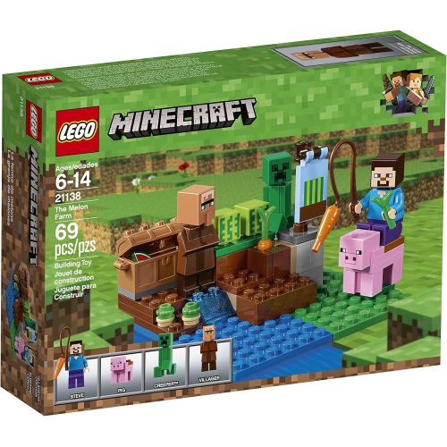  LEGO Minecraft The Melon Farm 21138 Building Kit (69 Piece)