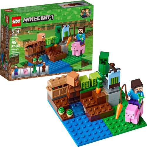  LEGO Minecraft The Melon Farm 21138 Building Kit (69 Piece)