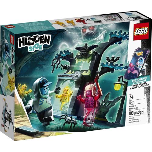  LEGO Hidden Side Welcome to The Hidden Side 70427 Ghost Toy, Cool Augmented Reality Play Experience for Kids, New 2020 (189 Pieces)