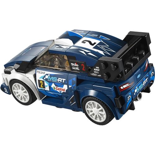  LEGO Speed Champions Ford Fiesta M-Sport WRC 75885 Building Kit (203 Pieces) (Discontinued by Manufacturer)