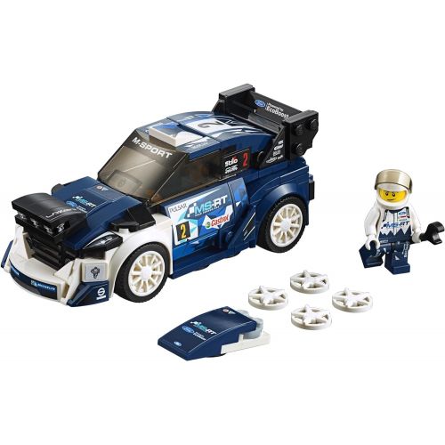  LEGO Speed Champions Ford Fiesta M-Sport WRC 75885 Building Kit (203 Pieces) (Discontinued by Manufacturer)