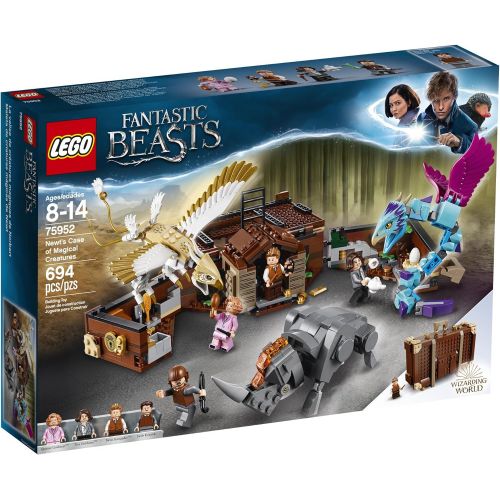  LEGO Fantastic Beasts Newt’s Case of Magical Creatures 75952 Building Kit (694 Pieces) (Discontinued by Manufacturer)