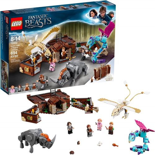  LEGO Fantastic Beasts Newt’s Case of Magical Creatures 75952 Building Kit (694 Pieces) (Discontinued by Manufacturer)