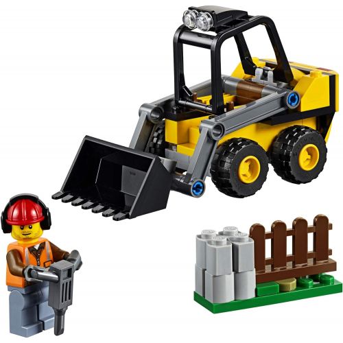  LEGO City Great Vehicles Construction Loader 60219 Building Kit (88 Pieces)