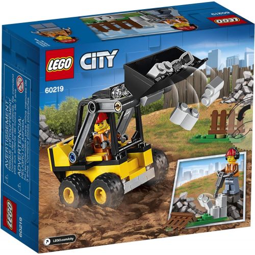  LEGO City Great Vehicles Construction Loader 60219 Building Kit (88 Pieces)