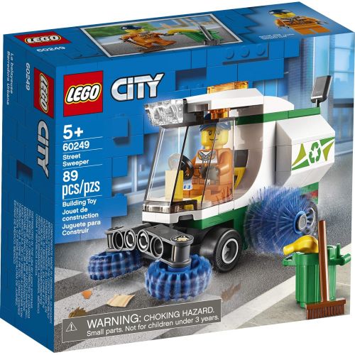  LEGO City Street Sweeper 60249 Construction Toy, Cool Building Toy for Kids, New 2020 (89 Pieces)